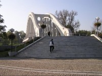 Lázně Darkov: Lázně Darkov - most přes Olši
