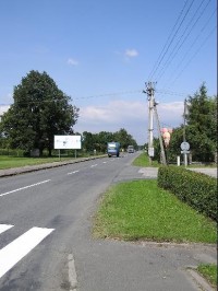 Žabeň: Žabeň - silnice směrem do Paskova