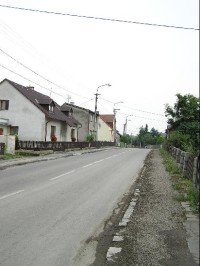 Antošovice - hlavní silnice procházející obcí: Antošovice - hlavní silnice procházející obcí