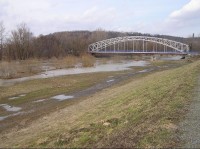Ostrava - Petřkovice: Ostrava - Petřkovice - most po povodních jaro 2006