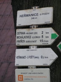 Ostrava - Heřmanice - rozc. U pošty: Ostrava - Heřmanice - rozc. U pošty