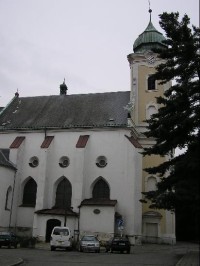 Hlučín - zámek: Hlučín - zámek - kostel vedle zámku