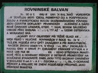 Rovninské balvany: Rovninské balvany - info tabule