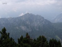 pohled z Rosskögelu na Hechlstein