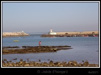 El Jadida - vjezd do přístavu