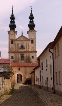 Podolinec - kláštor: Kláštorný kostol 