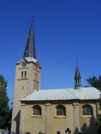 Kostel: Kostel v Hladkých Životicích - detail