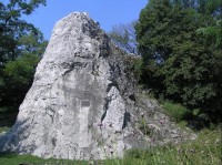 Váňův kámen: Pohled na kámen