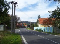 Stachovice: Pohled na vesnici