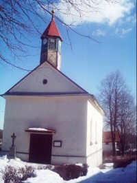 Kaple sv. Víta v zimě