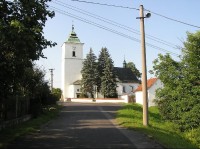 Fryčovice - kostel, jižní pohled: Fryčovice-sever, kostel, jižní pohled