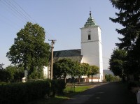 Fryčovice, kostel, severní pohled: Fryčovice-sever, kostel, severní pohled