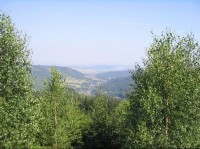 Pohled z Větrné na Petrovice