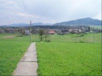 pohled na Zelinkovice z Lysůvek