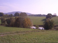 Pohled ze silnice z Palačova do Janovic
