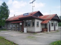 nádraží v Bašce