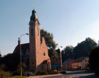 Jablonec nad Nisou: Starokatolický kostel Povýšení svatého Kříže.
