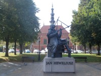 Gdaňsk - Pomník Jana Heveliuse