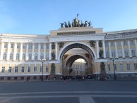 Vítězný oblouk z Palácového náměstí