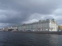 Zprava Zimní palác, Malá a Velká Ermitáž