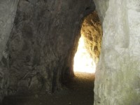 Vnitřek jeskyně