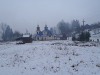 Kostel v zimě 2015