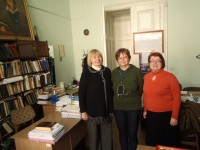 Setkání na katedře rusistiky, Ludmila, Iva, Olga