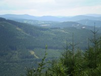 Výhled z Větrné hory