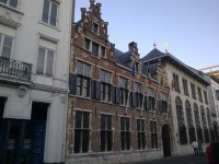 Rubensův dům uprostřed