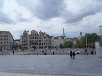 Brusel, pohled na centrum