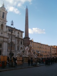 Řím - Fontana dei Quattro Fiumi