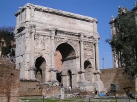 Řím - Oblouk Septima Severa
