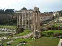 Řím - Chrám Castora a Polluxe