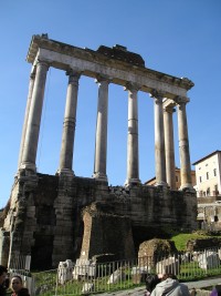 Řím - Saturnův chrám