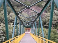 Most pro chodce a cyklisty u Řeže