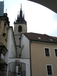 Věž kostela: Louny