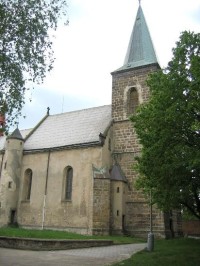 Pohled na kostel od severu