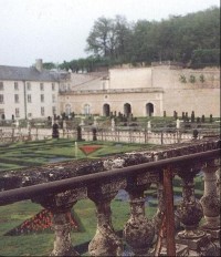 Zámecká francouzská zahrada
