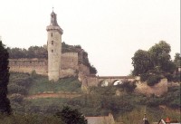 Zřícenina hradu Chinon