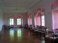 Houska  -  velký sál v 1.patře hradu