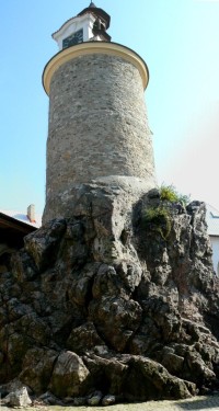zámek Zbiroh  - druhé nádvoří - věž