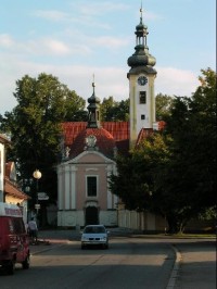 Borovany - kostel