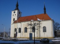 Lázně Bohdaneč. Kostel: Kostel Máří Magdaleny na Masarykově náměstí