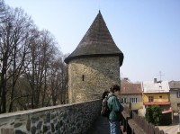 Na hradbách: Hradby jsou přístupné s průvodcem