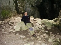 Jasinia Raptawicka - v jeskyni pod žebříkem (květen 2014)