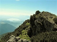 Veľký Choč - vrchol hory (září 2010)