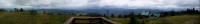 Veľká Rača - panorama z vrcholu (červen 2013)