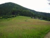 Bania - pohled na horu ze sedla Przełecz Przegibek (červen 2013)