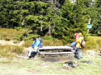 Palenica - posezení na vrcholu(květen 2011)