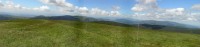 bezlesná hole - okolí vrcholu Pradědu (pohled k západu) - panoráma z vrcholu Pradědu